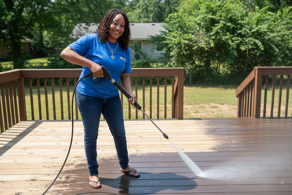 Minor Power Washing