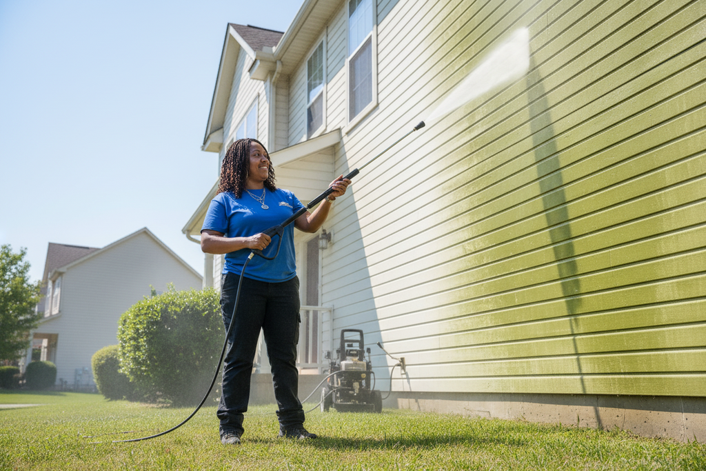 Minor Power Washing